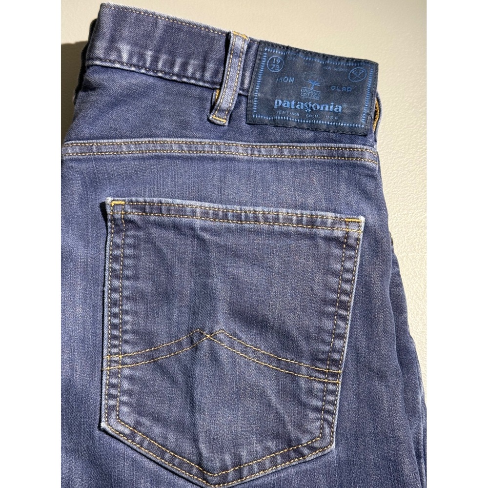 Patagonia Mens Performance Straight Fit Stretch Jeans Blue Denim 56020 32x30